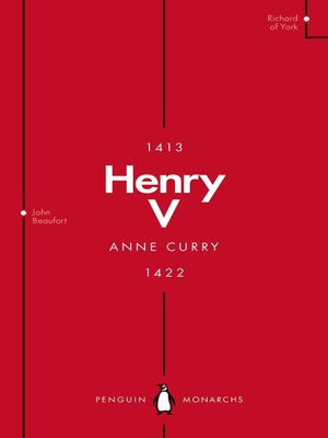 cover image of Henry V (Penguin Monarchs)